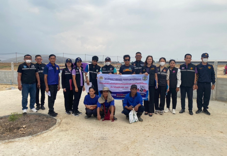 ออกตรวจสถานประกอบการในพื้นที่ อ.สรรคบุรี