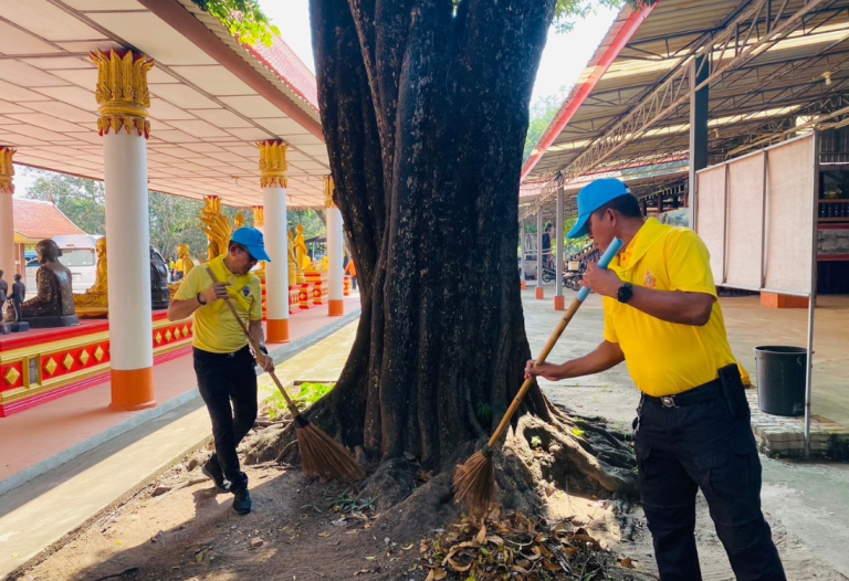 จิตอาสาพัฒนาฯ วันนวมินทรมหาราช