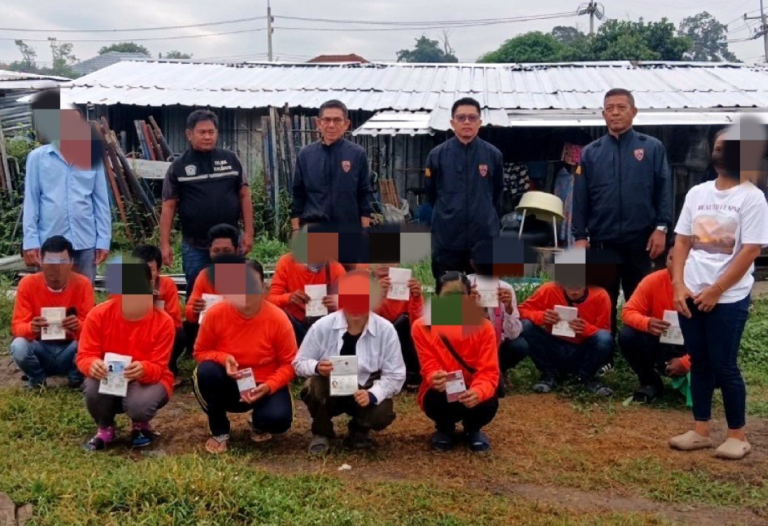 ตม.จว.ชัยนาท X-ray การกระทำความผิดของคนต่างด้าวในพื้นที่